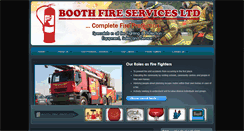 Desktop Screenshot of boothfireservices.com